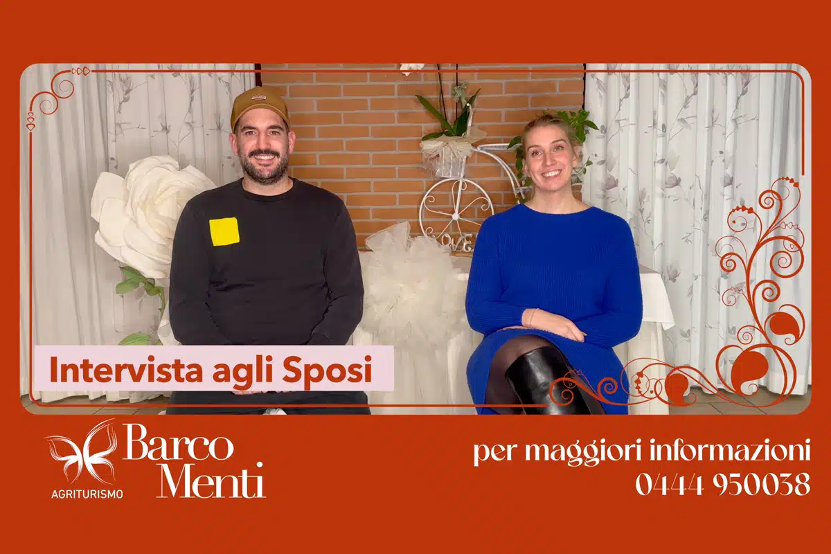 Intervista agli Sposi: Enrico e Sofia raccontano il loro matrimonio a Barco Menti