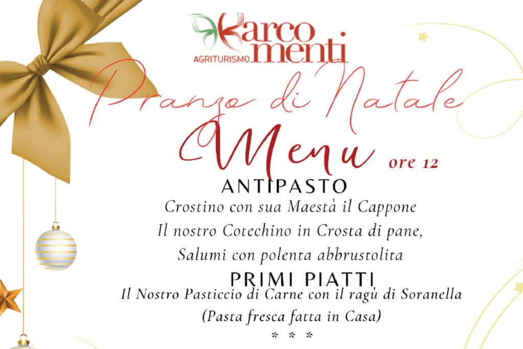 Pranzo Di Natale All'Agriturismo Barco Menti: Tradizione E Sapori Veneti