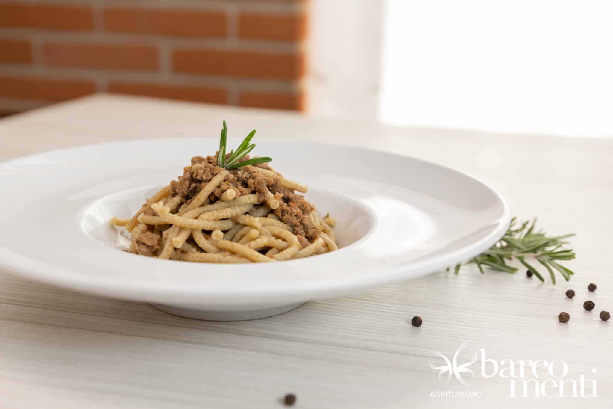 Dal Nostro Allevamento Di Sorane: I Bigoli Alla Soranella Dell'Agriturismo Barco Menti