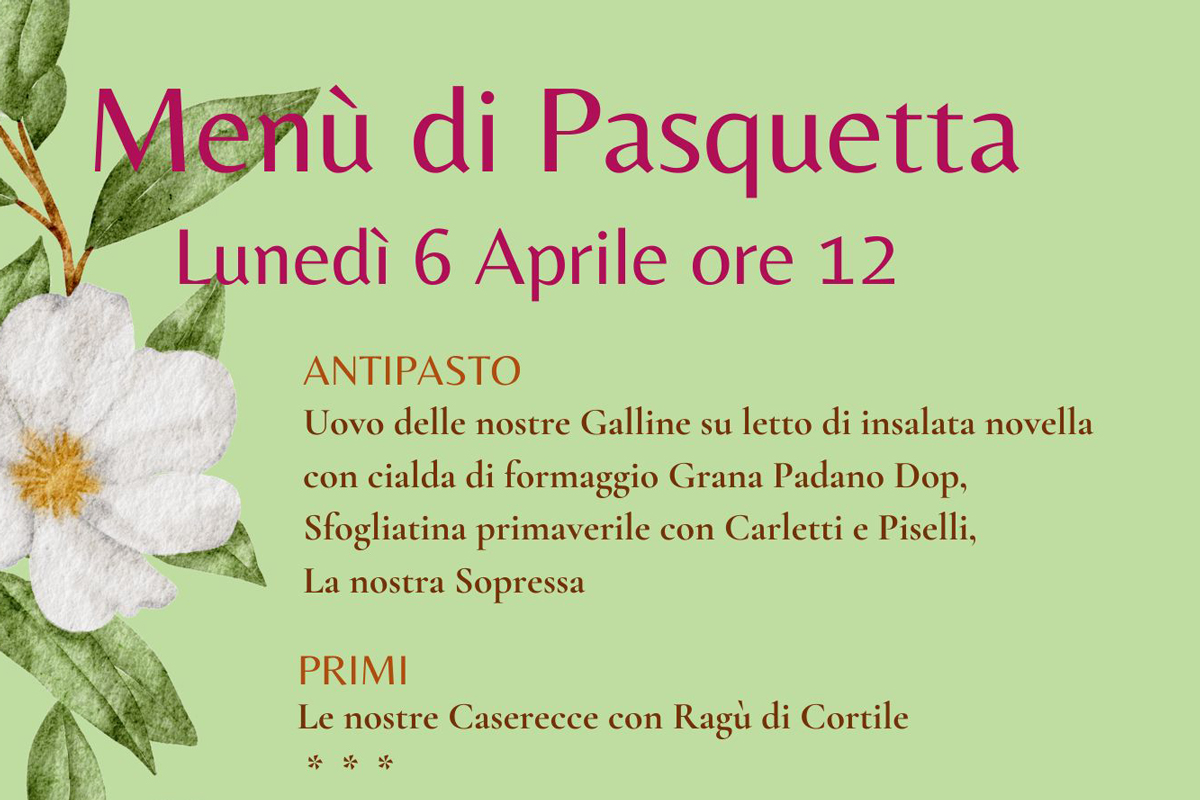 Pranzo Di Pasquetta All'Agriturismo Barco Menti: Il Menù Che Celebra La Primavera Veneta